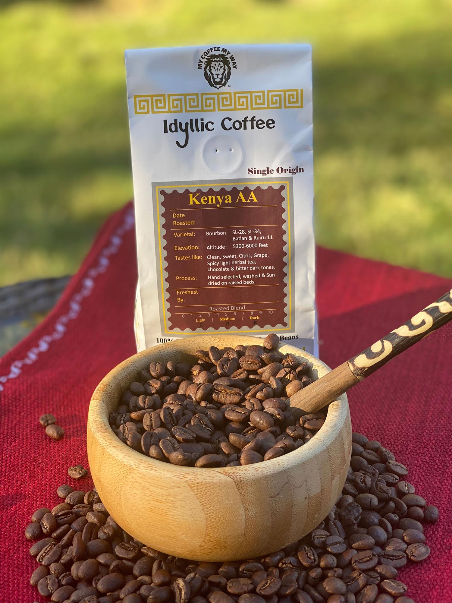 Kenyan Aa Single Origin Coffee photo